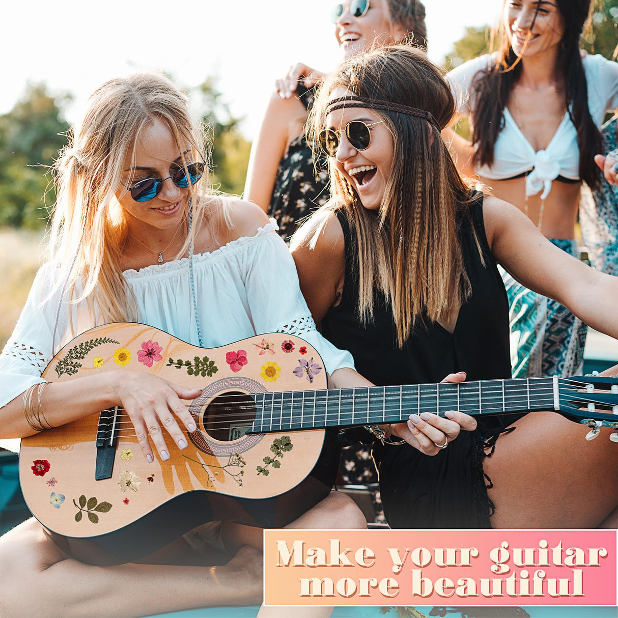 eBoot 72 Pcs Dried Pressed Flowers for Resin Molds Real Pressed Flowers Dry Leaves Bulk Natural Herbs Kit for Scrapbooking DIY Art Crafts Jewelry Molds Candle Soap Making Nails Decor(Fresh Style) EBOOT