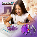 Dissect-It Simulated Synthetic Lab Dissection Toy, STEM Projects for Kids, Animal Science, Biology, and Anatomy Home Learning Kit, Bat Dissect It