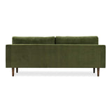 POLY & BARK Napa 88.5" Sofa in Distressed Green Velvet POLY & BARK