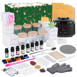 Yayena Candle Making Kit for Adults, Candle Making Supplies with Digital Soy Wax Melt Warmer, Premium DIY Starter Making Supply Perfect as Home Decorations Yayena