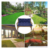 YXMKJOS Swing Cushion Replacement Outdoor Porch Swing Cushions Waterproof Swing Cushions 2-3 Seater Replacement Washable Swing Replacement Cushions, for Outdoor Patio Porch Swing Cushions YXMKJOS