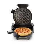 Oster 2110002 DiamondForce Vertical Waffle Maker, One Size, Dark Metallic Oster
