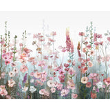 SUMGAR Paint by Numbers kit for Adults Flowers Framed Painting Easy DIY Acrylic Oil Painting on Canvas for Beginner Girls Teens,Pink Wildflower Paint by Numbers Kit with Frame Family Gifts 20" x 16" SUMGAR