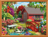 Masterpieces 750 Piece Jigsaw Puzzle for Adults, Family, Or Kids - Over The Bridge - 18"x24" Masterpieces