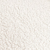 Yaheetech Accent Chair, Modern Boucle Vanity Chair with High Back and Wood-Tone Metal Legs, Sherpa Chair for Living Room, Home Office, Ivory Yaheetech