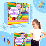 Arts and Crafts Supplies for Kids - 3000Pcs Craft Kit with Pipe Cleaners Crafts for Kids All in Art Crafting Box DIY School Supplies Materials Set Toys Gifts for Girls Boys Age 4 5 6 7 8 9 10 11 & 12 ZEIZHUBN
