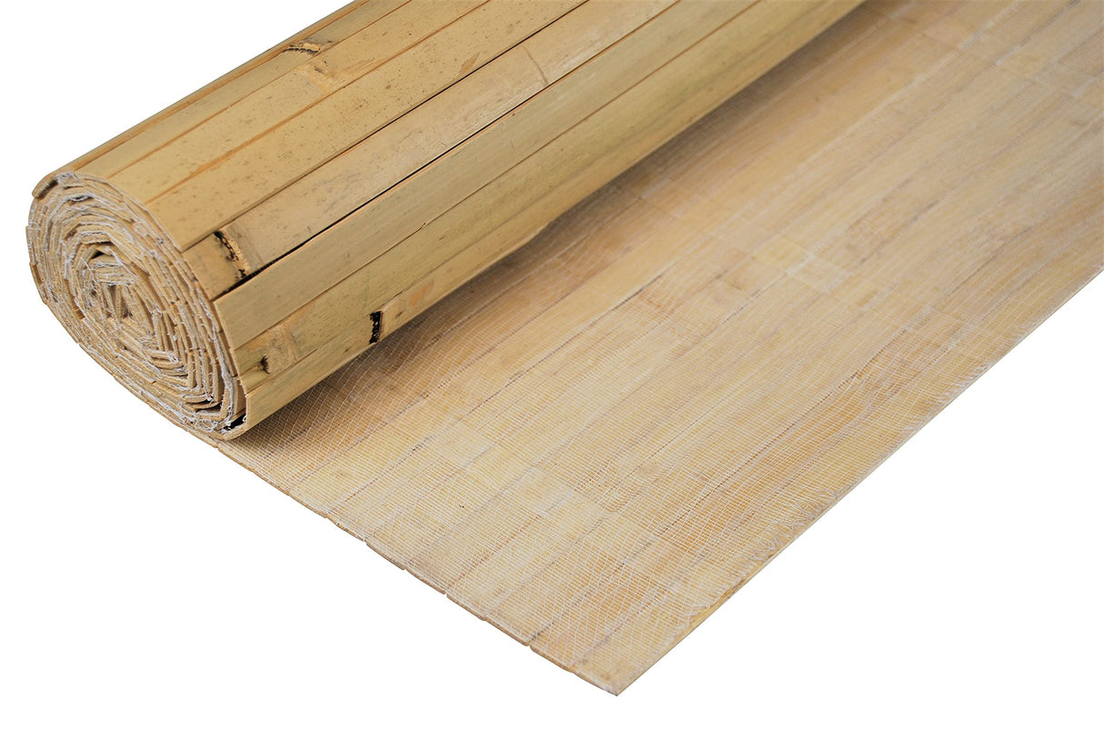amaZulu Inc. Natural Bamboo Paneling - Flexible Wall Cladding Panels for Living Room Decor, Ceiling Tiles, and Outdoor Kitchens - Renewable Resource, Home Decor, 32 sq ft Coverage, Natural amaZulu Inc.