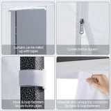 Yaheetech 10x10 Pop Up Commercial Canopy Tent with 4 Removable Sidewalls, Sandbags, Stakes & Ropes, Waterproof Instant Canopies for Wedding Party Commercial Event Pavilion, White Yaheetech