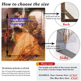 Sunwes Stretcher Wooden Bars for Canvas, Poster and Artwork Framing, 1.25-inch Bars Frame Kit for Gallery Wrap Oil Painting, Easy to Assemble, Ideal for DIY Framing Wall Art, Print Projects 16x20in Sunwes