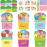 Fancy Land 24 Sets Mothers Day Crafts for Kids DIY Greeting Card Making Kit Mothers Day Cards with Envelopes Classroom Activities Gifts for Mom Fancy Land