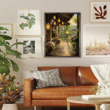 xackcme Landscape Paint by Numbers for Adults - Scenery Paint by Number on Canvas Without Frame, DIY Oil Painting for Gift Home Wall Decor (16x20 inch) xackcme