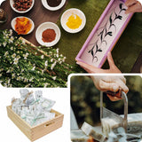 Soap Mold Making Kit with Wooden Cutter Soap Molds Silicone 46oz Purple | Melt and Pour or Cold Process, 50pc Soap Packaging Paper Bags and Slicer | Gift for Wife Women Housewife Soaper Hepgodin