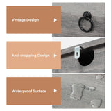 VVFLU 63”W Dresser for Bedroom Grey Dresser with 9 Wood Drawers, Dressers & Chests of Drawers with Smooth Metal Rail, Large Storage Dressers Organizer for Bedroom Living Room (Grey, 9 Drawer) VVFLU