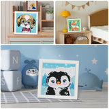 Mlife Diamond Art Painting Kits for Kids with Frame Art and Crafts for Kid, Diamond Art Kits for Kids Ages 4-8-12, Cartoon Art Kit for Kid,Adult Beginner,DIY,Gift,Home Decoration(Spiderman) Mlife