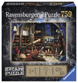Ravensburger Escape Puzzle - Space Observatory 759 Piece Jigsaw | Unique Escape Room Experience | Perfect for Kids and Adults Aged 12 and Up | FSC Certified Materials | 27'' x 20'' Size Ravensburger