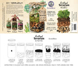 Portland Terrarium kit - DIY Mason Jar Terrarium Kit SuperMoss