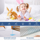 GRT Waterproof Mattress Pad Full, 100% Waterproof Quilted Fitted Mattress Protector, Noiseless Hollow Cotton Mattress Cover, Fitted 8"-19" Deep, Dust Proof GRT