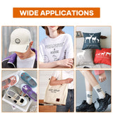 HTVRONT Heat Transfer Vinyl White Iron on Vinyl-12 x 60FT White HTV Vinyl Roll Easy to Cut & Weed for Heat Vinyl Design (White) HTVRONT