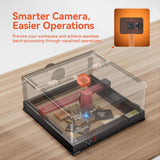 ATOMSTACK A24 Pro Laser Engraver with B3 Enclosure, 24W Output Laser Engraving Machine for Bulk Engraving Cutting with Enclosure Camera Engraving Machine for Wood Acrylic Leather Stone Metal ATOMSTACK
