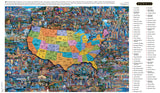 Buffalo Games - Dowdle - Best of America - 2000 Piece Jigsaw Puzzle for Adults Challenging Puzzle Perfect for Game Nights - Finished Size 38.50 x 26.50 Buffalo Games