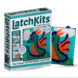 LatchKits Latch Hook Kits for Kids – Kids Crafts, Arts and Crafts, Yarn Art, Wall Hanging & Mini-Rugs, Craft Supplies, Pre-Cut Yarn, Easy to Follow Pattern, Hook Included, Arts & Craft, Ages 6+ LatchKits