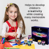 BALTIC DAY - Chameleon Mica Powder, 8 Jars of Color Shift Mica Set - Epoxy Resin Color Pigment - Chameleon Powder Glitter - Holographic Mica Powder for Resin BALTIC DAY