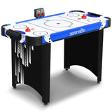 SereneLife 48" Air Hockey Game Table with 2X Stronger Motor, Digital LED Scoreboard, Puck Dispenser & Complete Accessories SereneLife