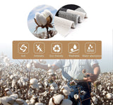 SEEKSEE Cotton Buffalo Plaid Rug 27.5"x43" Black and White Checked Rug Washable Doormats Indoor Outdoor Rugs for Layered Front Door Mats, Porch, Kitchen, Farmhouse, Entryway SEEKSEE