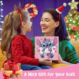 KOJEFCV 4 PCS Diamond Art Painting Kits for Kids, Cartoon Diamond Art for Kids Ages 4-8-12, Cartoon Gem Painting Kit Crafts Beginners for Gift Home Wall Decor (6x6 inch) KOJEFCV