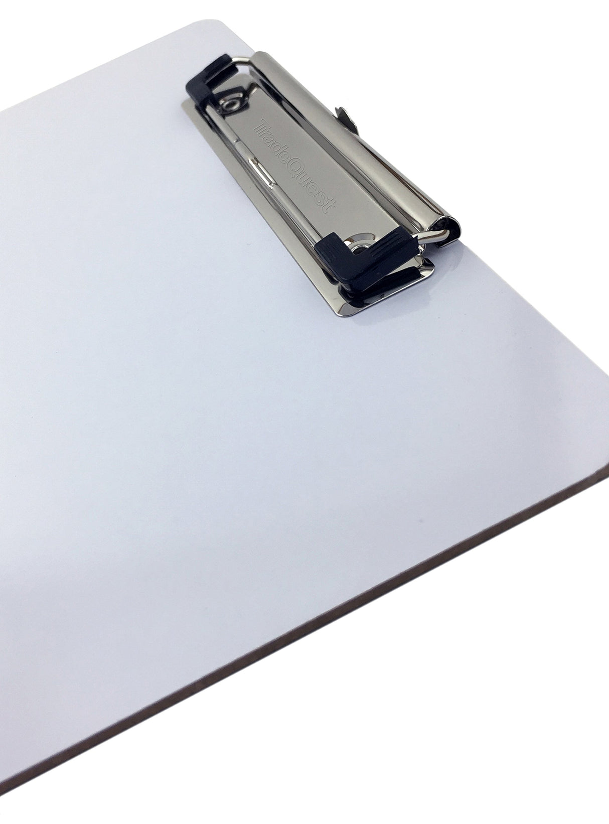 Clipboard Dry Erase Surface 9'' x 12.5'' Letter Size Low Profile Clip Whiteboard (Pack of 6) Trade Quest