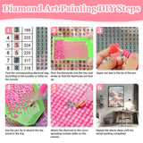 MAXBYE Seashell Diamond Paintings Kits for Adults, Beach Diamond Art for Beginners, Seashell Gem Painting Crafts Home Wall Decor, DIY Gem Art Crysta Seashell Perfect for Relaxation, 12x16in MAXBYE