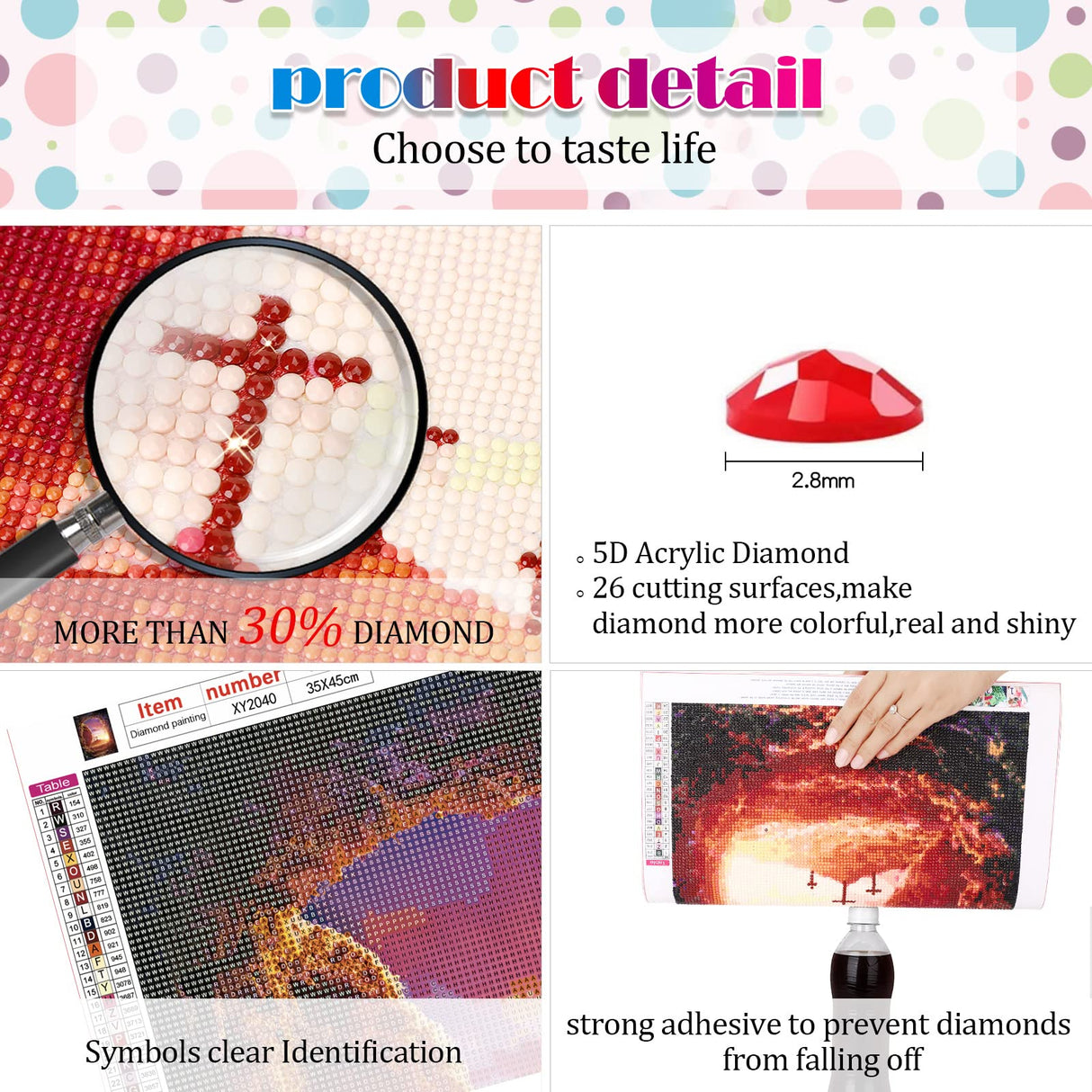 Jethami Diamond Painting Kits for Adults,Jesus Religious Christ Cross Diamond Art Kits for Adults Beginners 14x18 in Jethami