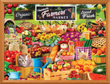 MasterPieces 300 Piece EZ Grip Jigsaw Puzzle - Farmers Market - 18"x24" Masterpieces
