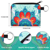 Boao 10 Pieces Small Coin Purse for Women Bulk Boho Change Purse Mini Pouches Wallet Coin Bag with Zipper for Women Girls (, 4.52 x 3.74 Inch) Boao