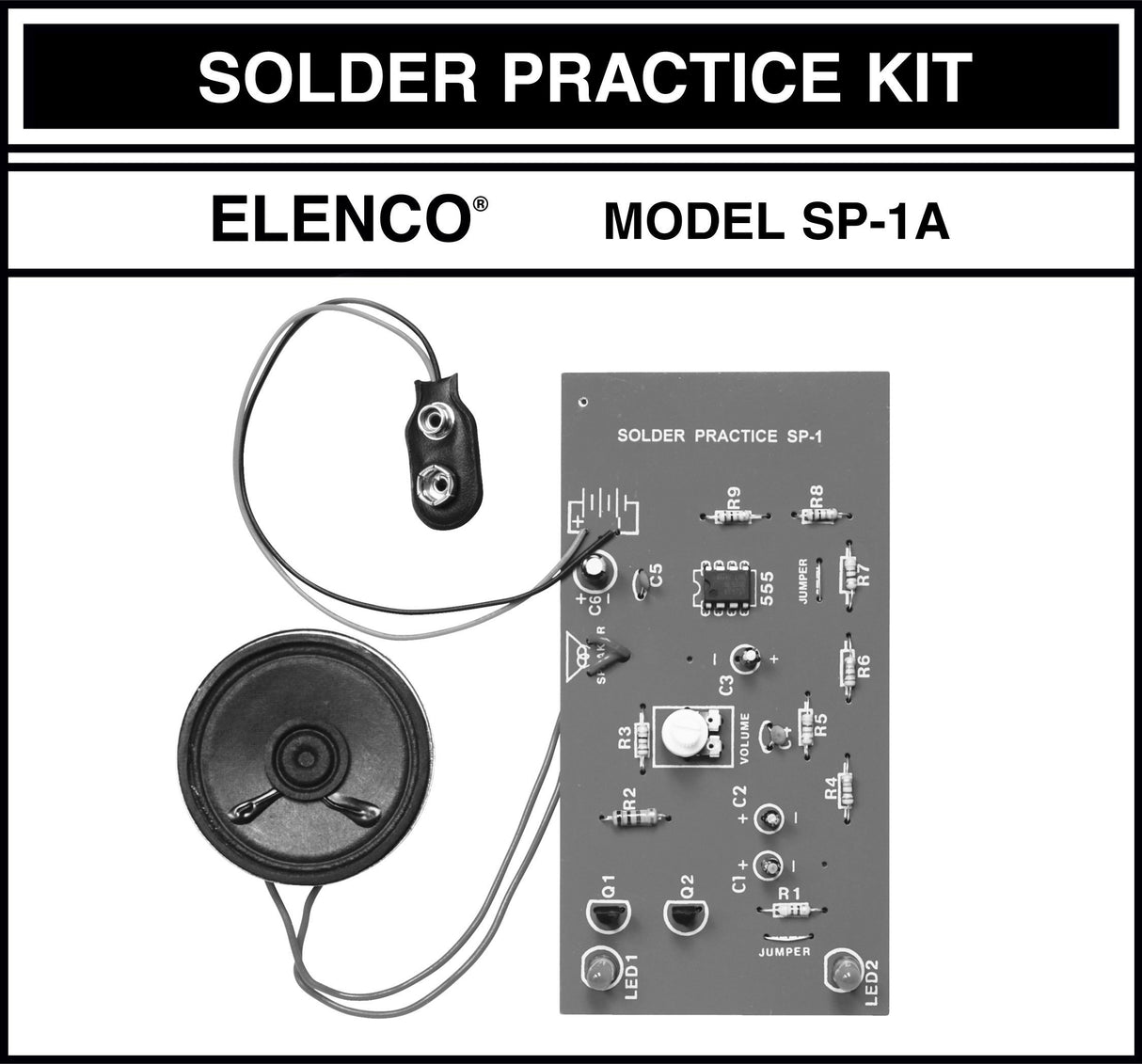 Elenco Practical Soldering Project Kit Elenco