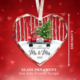 Wedding Gifts,First Christmas Married Ornament 2025,Our First Christmas As Mr and Mrs Christmas Ornament Bridal Shower Gift THDZS
