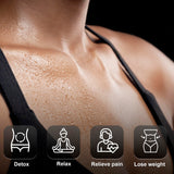 MIXC Portable Steam Sauna Box, Portable Sauna for Home, Person Sauna Tent Sauna Box at Home Spa with 2.6L & 1500W±10%, Remote Control, Folding Chair, Home Sauna for Gym,Pilates,Garage,Hot Tub MIXC