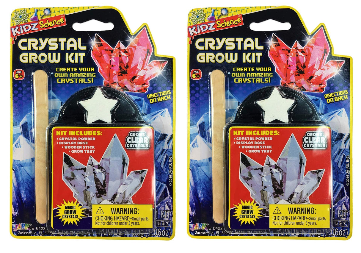 2GoodShop Magic Grow a Crystal Kit ( 2 Sets) | Growing Crystals Science Kit Toys for Kids and Adults. Party Favors Supplies in Bulk. Plus 1 Sticker #5423-2s 2 Packs 2GoodShop