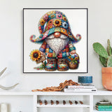 Hlison Wooden Jigsaw Puzzles, Gnome Wooden Puzzles for Adults with Unique Shape, Medium 10.3"x11.8" Wooden Puzzles with Exquisite Wooden Box Packaging Hlison