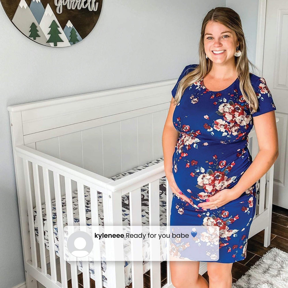 Delta Children Fancy 4-in-1 Convertible Baby Crib - Greenguard Gold Certified, Grey Delta Children