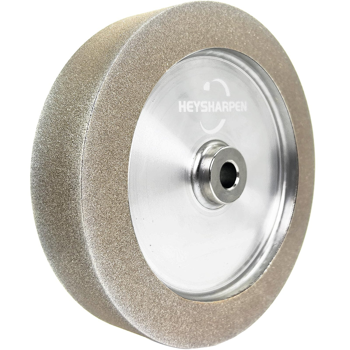 Mega Square CBN Grinding Wheel 8 inch 80 Grit,1.5” Wide,5/8” Arbor,1" Down The Side,for Sharpening Woodturning and HSS Tools,Suitable for All Kinds of 8-inch Bench Grinders(80 Grit) HEYSHARPEN