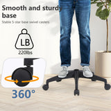 PayLessHere Ergonomic Drafting Chair Tall Office Chair High Adjustable Standing Desk Chair with Lumbar Support Mesh Back Footrest Flip-Up Arms for Office Computer Desk Standing Desk (Black) PayLessHere