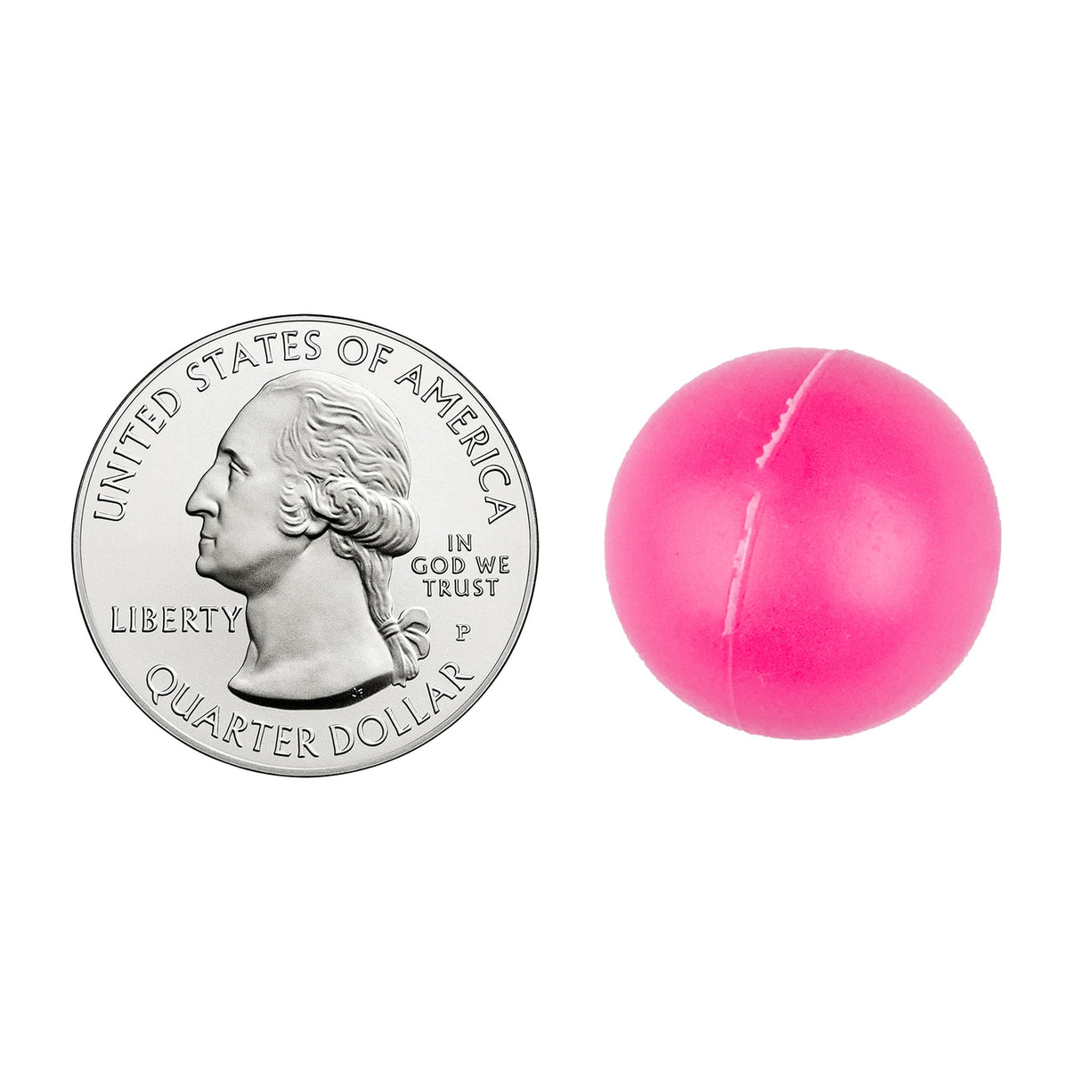 Fairly Odd Novelties 3/4" Mini Ping Pong/Table Tennis/Beer Pong Round Balls (100 Pack), 19mm, Pink Fairly Odd Novelties