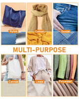 PLANTIONAL Medium Weight White Iron-On Non-Woven Fusible Interfacing: 11.6" x 30yd Medium Weight Non-Woven Interfacing Iron On Polyester Single-Sided Interfacing for DIY Crafts Supplies PLANTIONAL