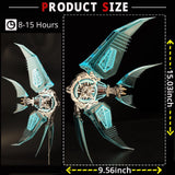 YUEZUDPO 3D Metal Puzzles for Adults, Metal 3D Puzzle DIY Colorful 3D Metal Puzzle 529 Pieces Mechanical Building Kit,3D Metal Model Kits to Build for Birthday Christmas YUEZUDPO