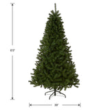 National Tree Company Artificial Full Christmas Tree, Green, North Valley Spruce, Includes Stand, 6 Feet National Tree Company