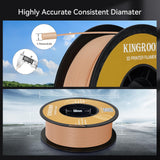 Kingroon 16KG PLA Filament Bundle 1.75mm 3D Printer Filament Multicolor Pla Filament Bulk for Most 3D Printer,1kg Spool,16 Rolls,16 Colors Kingroon