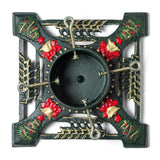 Ventray Christmas Tree Stand with Water Reservoir, 13.66x13.66x5.51 Inches,Classic Heavy Duty Universal Xmas Tree Artificial Trunks Stand Pine Tree Base Holder for Real Trees,Deer Ventray