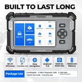 OBD2 Scanner TOPDON AD500, Oil SAS Throttle TPMS BMS EPB Reset, Engine ABS SRS Transmission, Diagnostic Scan Tool, AutoVIN, Car Check Engine Code Reader with Battery Test, Lifetime Wi-Fi Free Update TOPDON