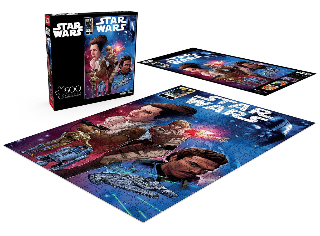 Buffalo Games - Star Wars - It is Pointless to Resist. - 500 Piece Jigsaw Puzzle for Adults -Challenging Puzzle Perfect for Game Nights - Finished Size is 21.25 x 15.00 Buffalo Games